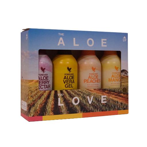 4-Pack Forever Aloe Vera Combo